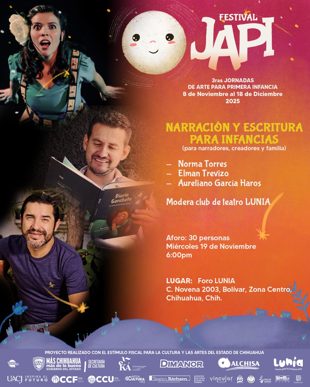 Conversatorio: Narración y Escritura para infancias